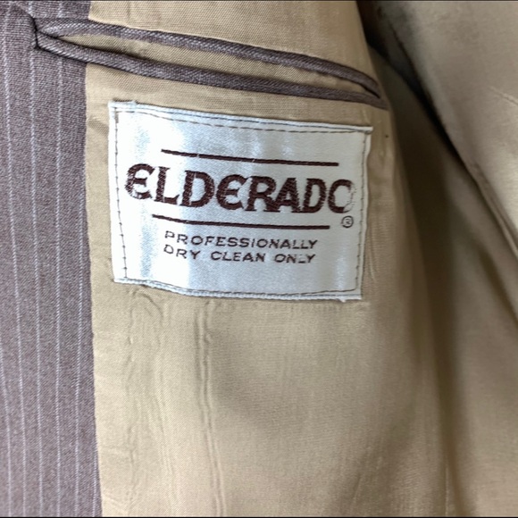 Vintage Elderado pinstriped sports coat - Picture 3 of 3